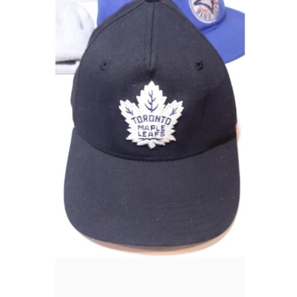 Bundle Of Sports Hats Beanie Baseball Cap NHL MLB Toronto Maple Leafs Blue Jays - Picture 2 of 12